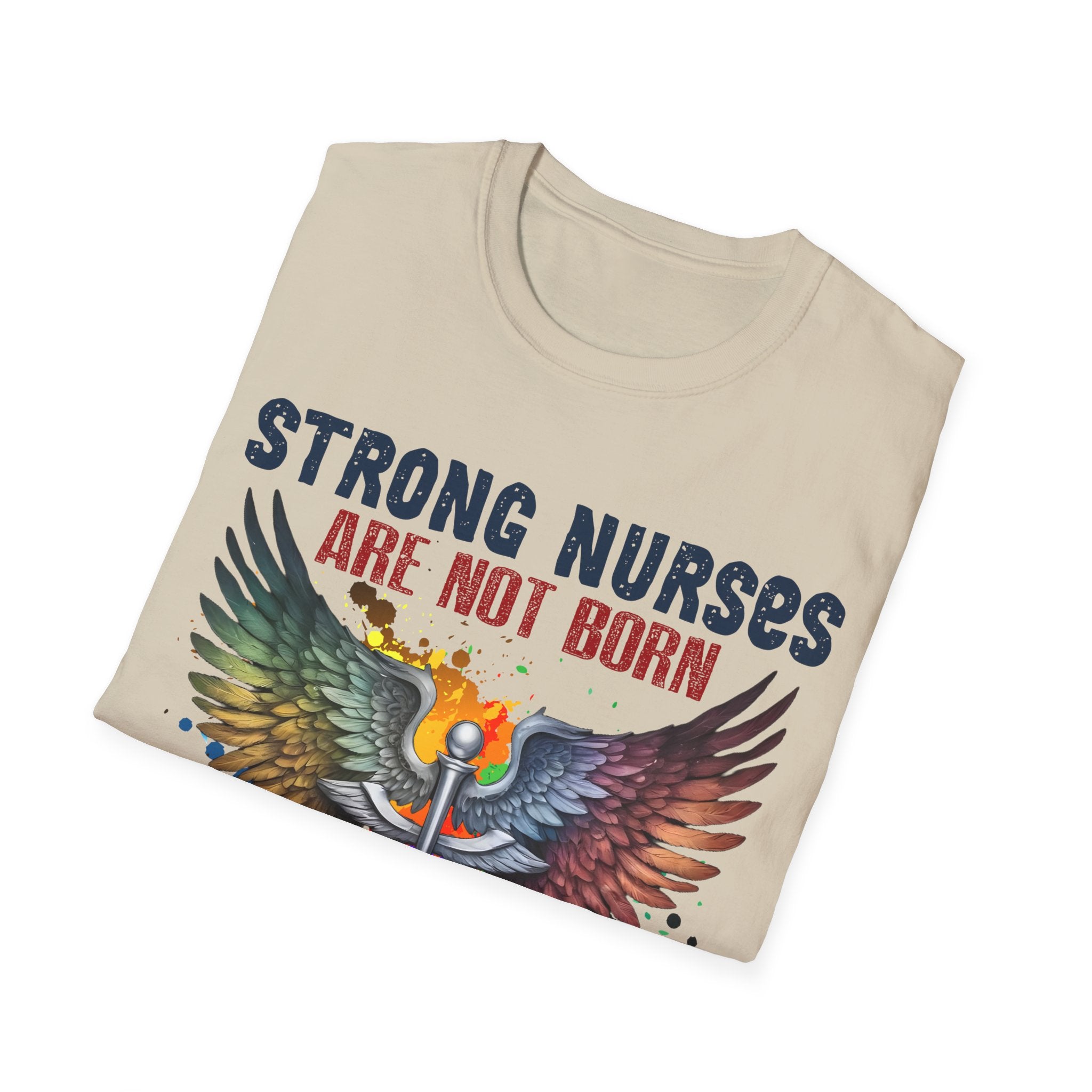 Strong Nurses Unisex Softstyle T-Shirt - Supportive Healthcare Gift