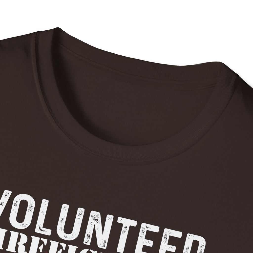 Volunteer Firefighters Graphic T-Shirt | Do It For Free