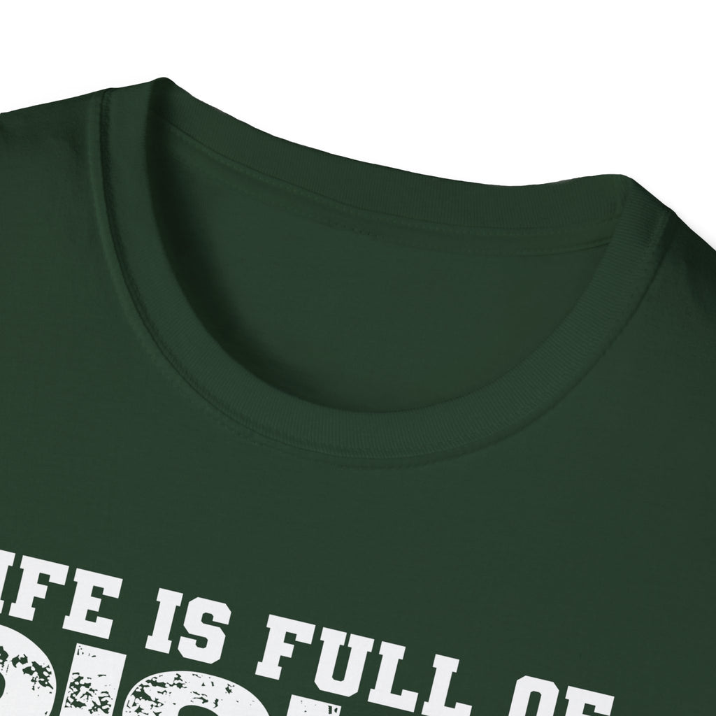 Welding Risks Unisex Softstyle T-Shirt - Perfect for Welders and Safety Enthusiasts