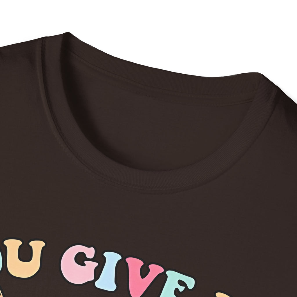 You Give Me Butterflies Unisex Softstyle Nurse T-Shirt