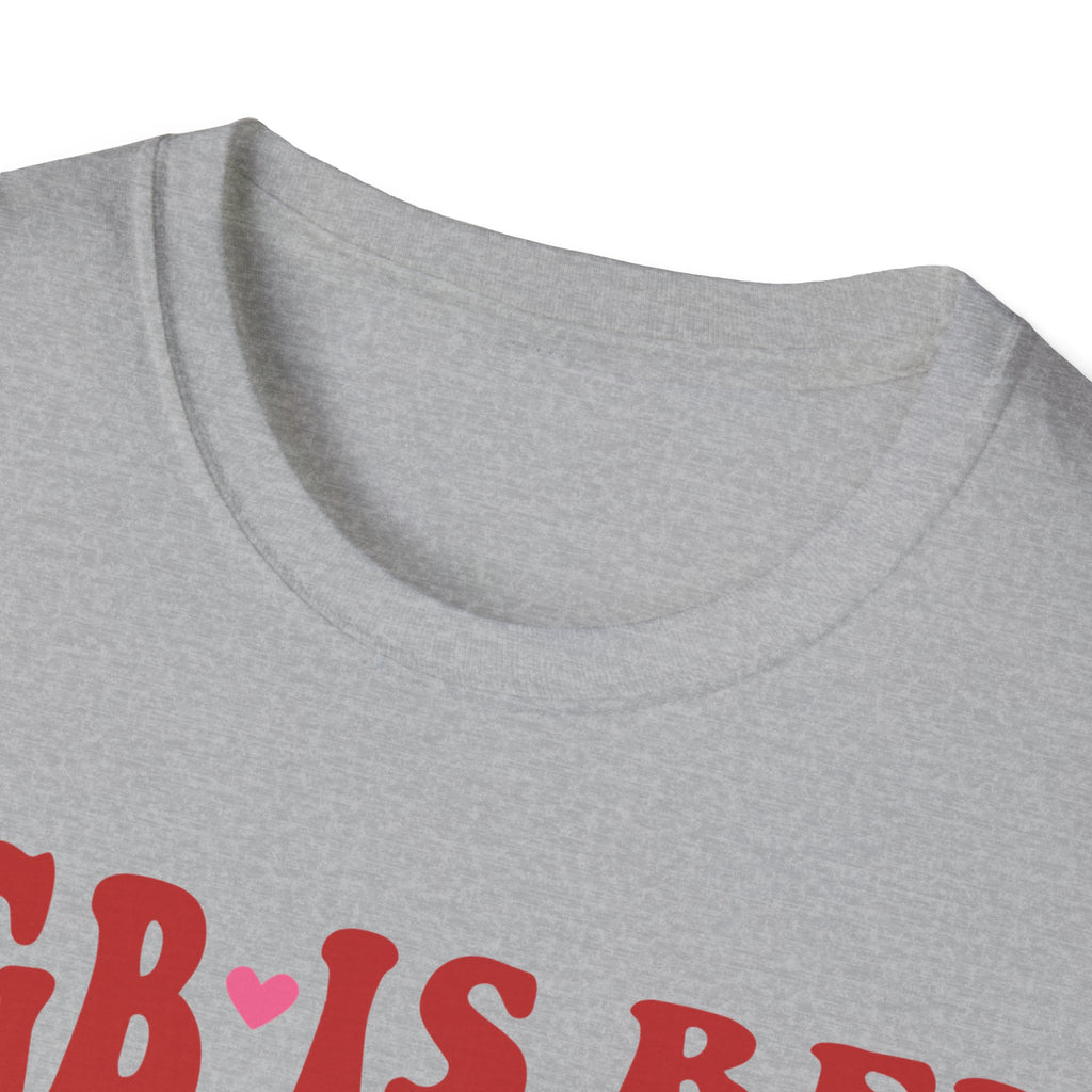 Funny Medical Humor Unisex T-Shirt - "Hgb is Red, Cyanosis is Blue"
