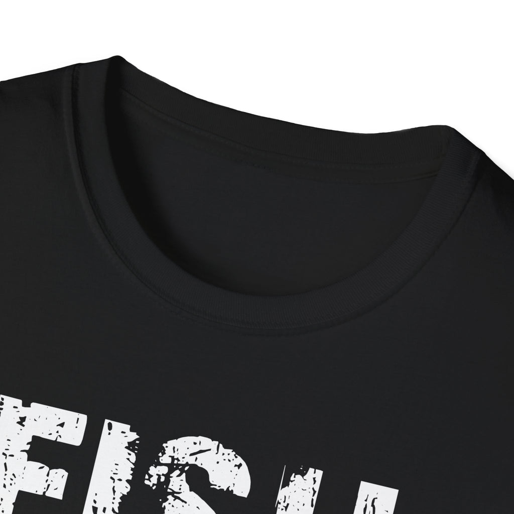 Fish Like a Pirate Unisex Softstyle T-Shirt - Perfect for Fishing Enthusiasts!