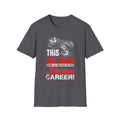Funny Fishing Career Unisex Softstyle T-Shirt - Perfect for Outdoor Enthusiasts
