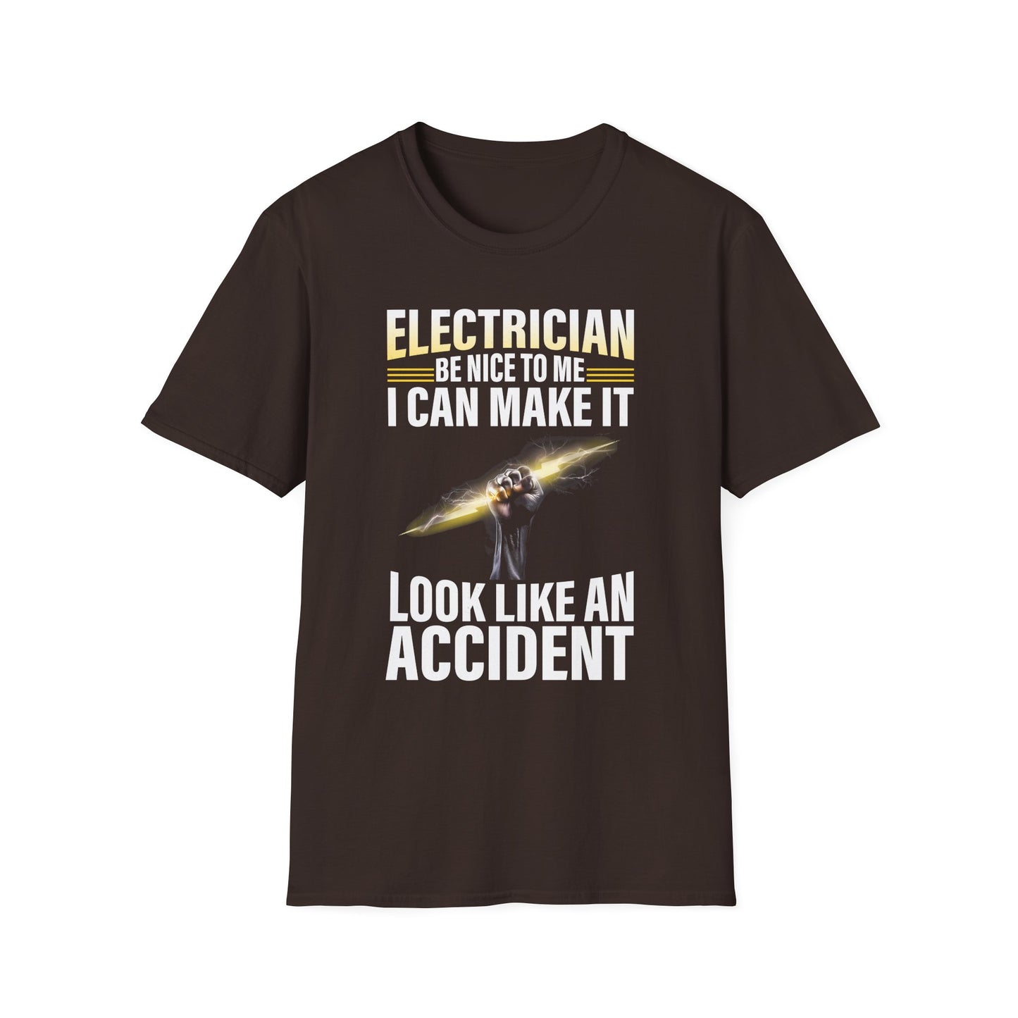 Electrician – Be Nice to Me Funny T-Shirt