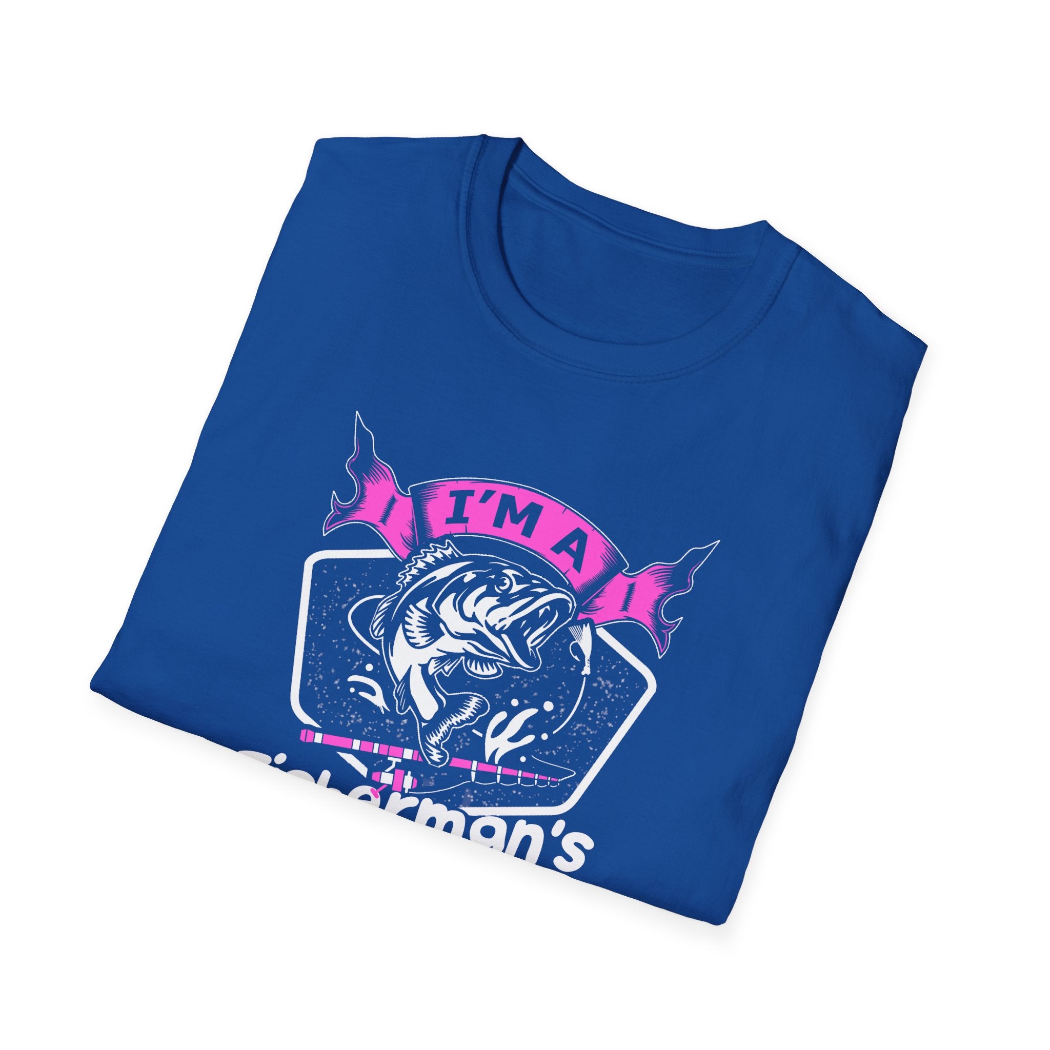 Fisherman's Girl Unisex Softstyle T-Shirt - Perfect Gift for Fishing Enthusiasts