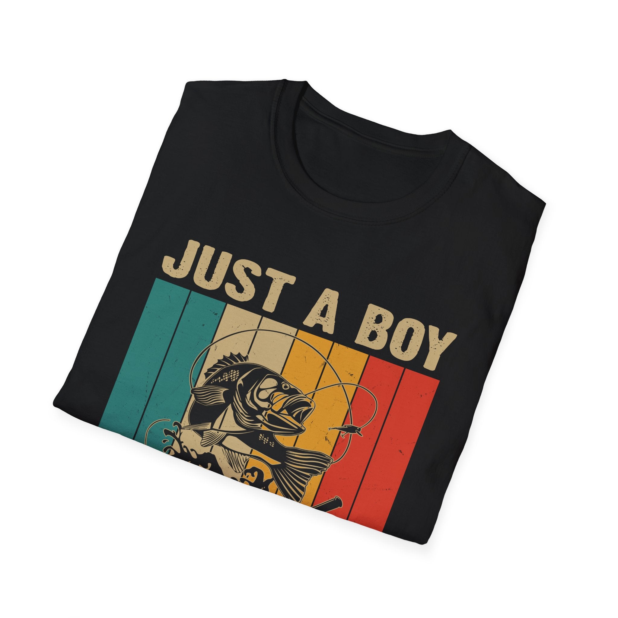 Unisex Softstyle T-Shirt - Perfect Gift for Fishing Enthusiasts