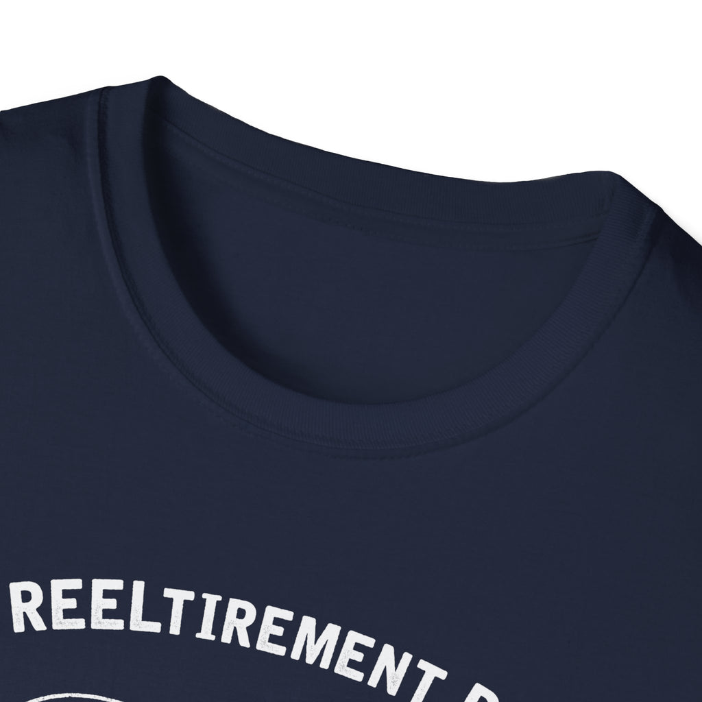 Funny Fishing Unisex Softstyle T-Shirt - My Reel Itirement Plan
