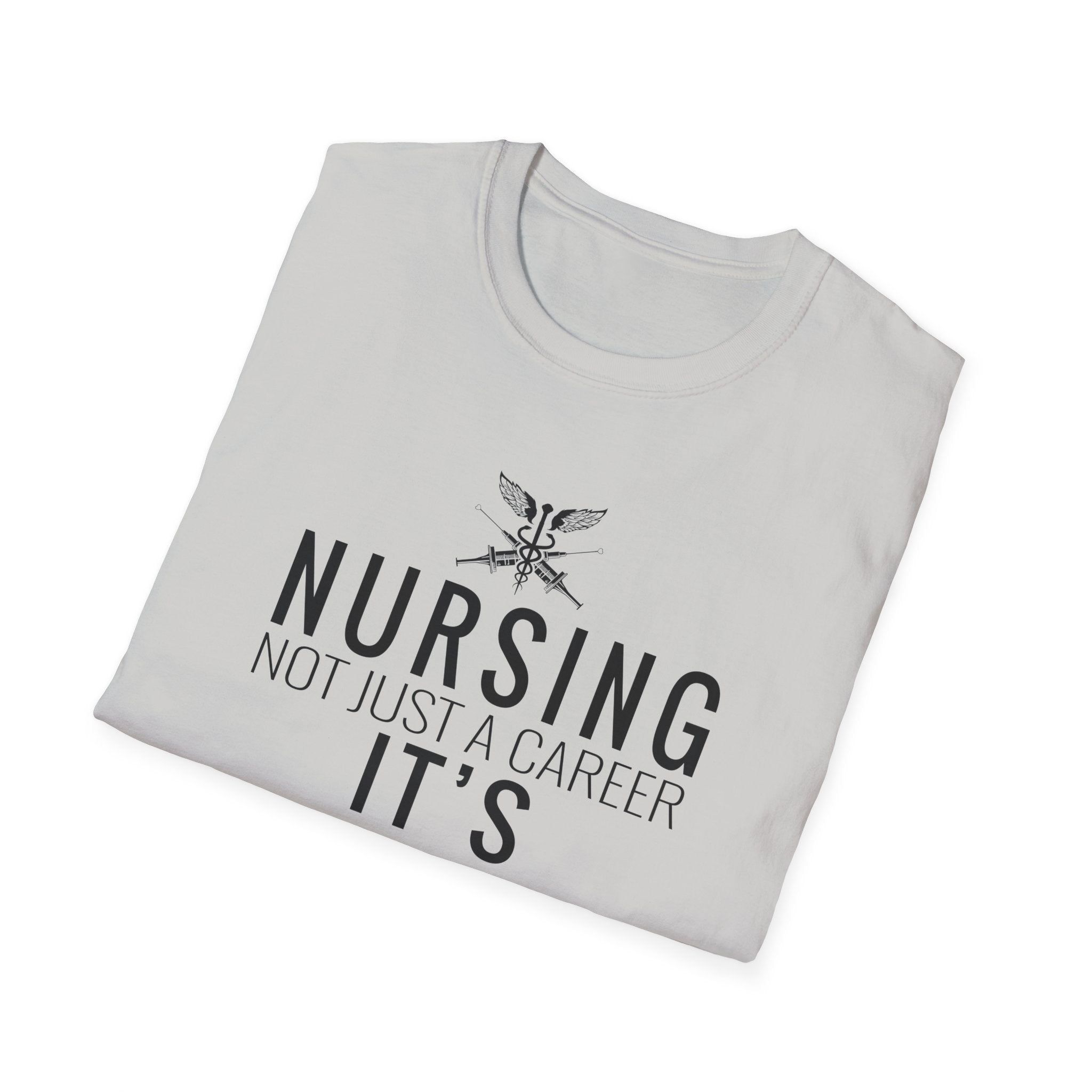 Nursing Calling Unisex Softstyle T-Shirt | Inspirational Tee for Healthcare Heroes
