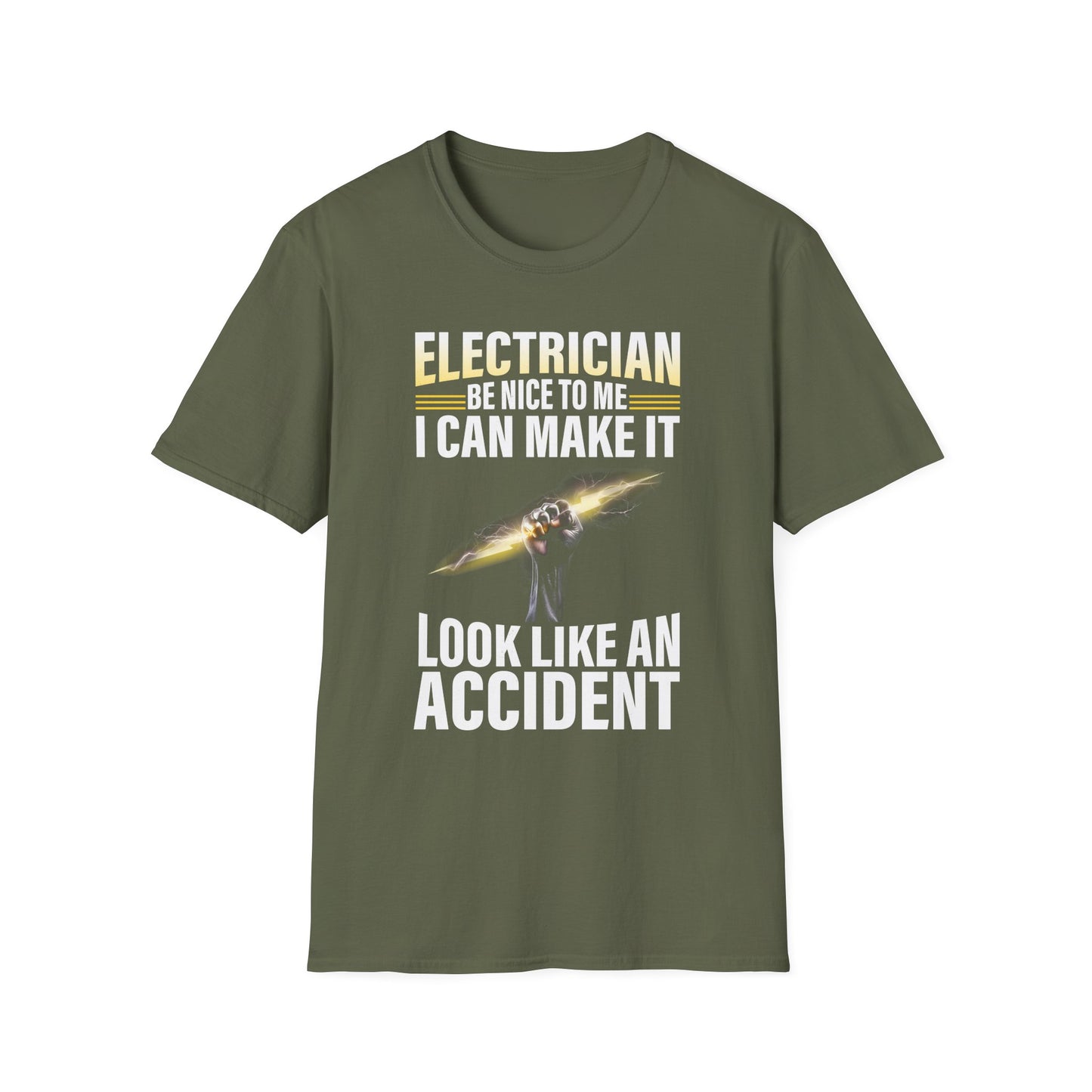 Electrician – Be Nice to Me Funny T-Shirt
