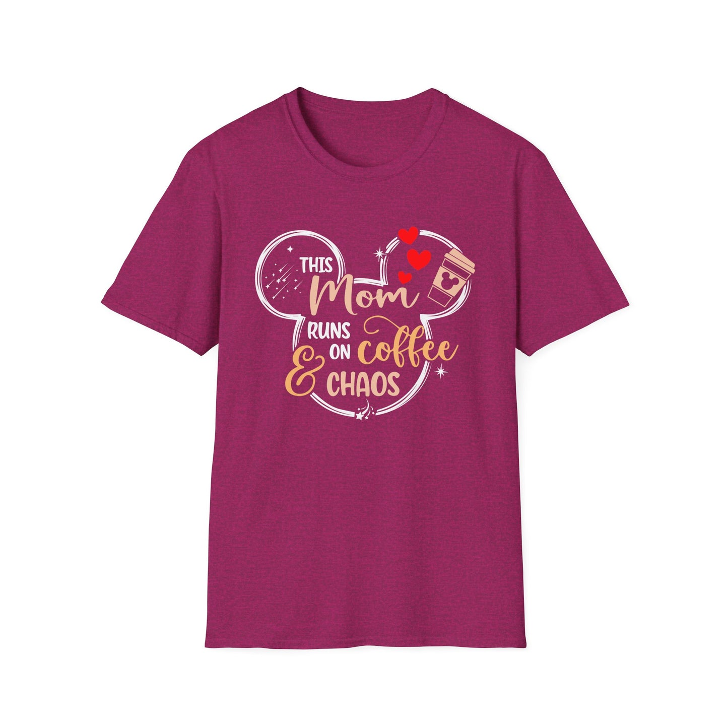 This Mom Runs on Coffee T-Shirt