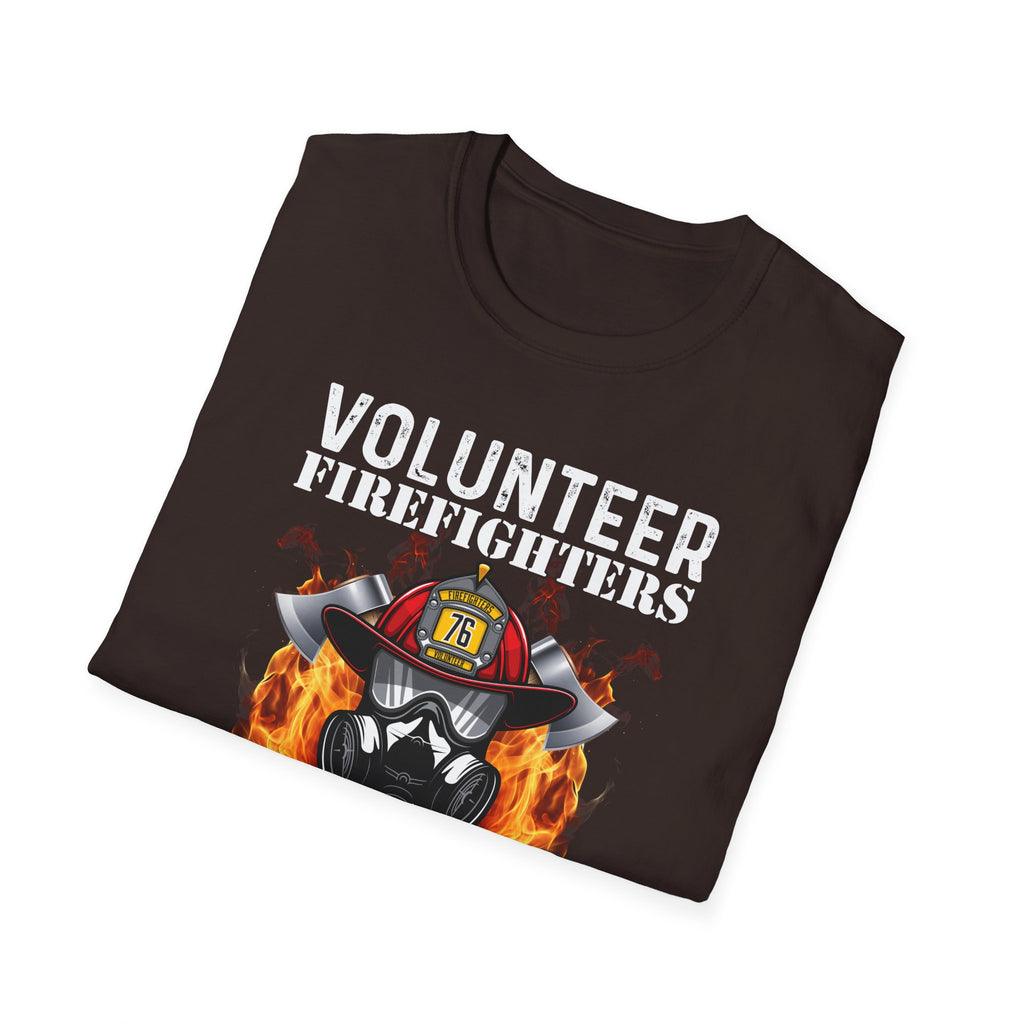 Volunteer Firefighters Graphic T-Shirt | Do It For Free