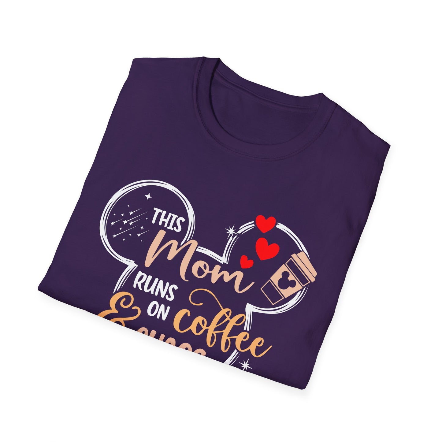 This Mom Runs on Coffee T-Shirt