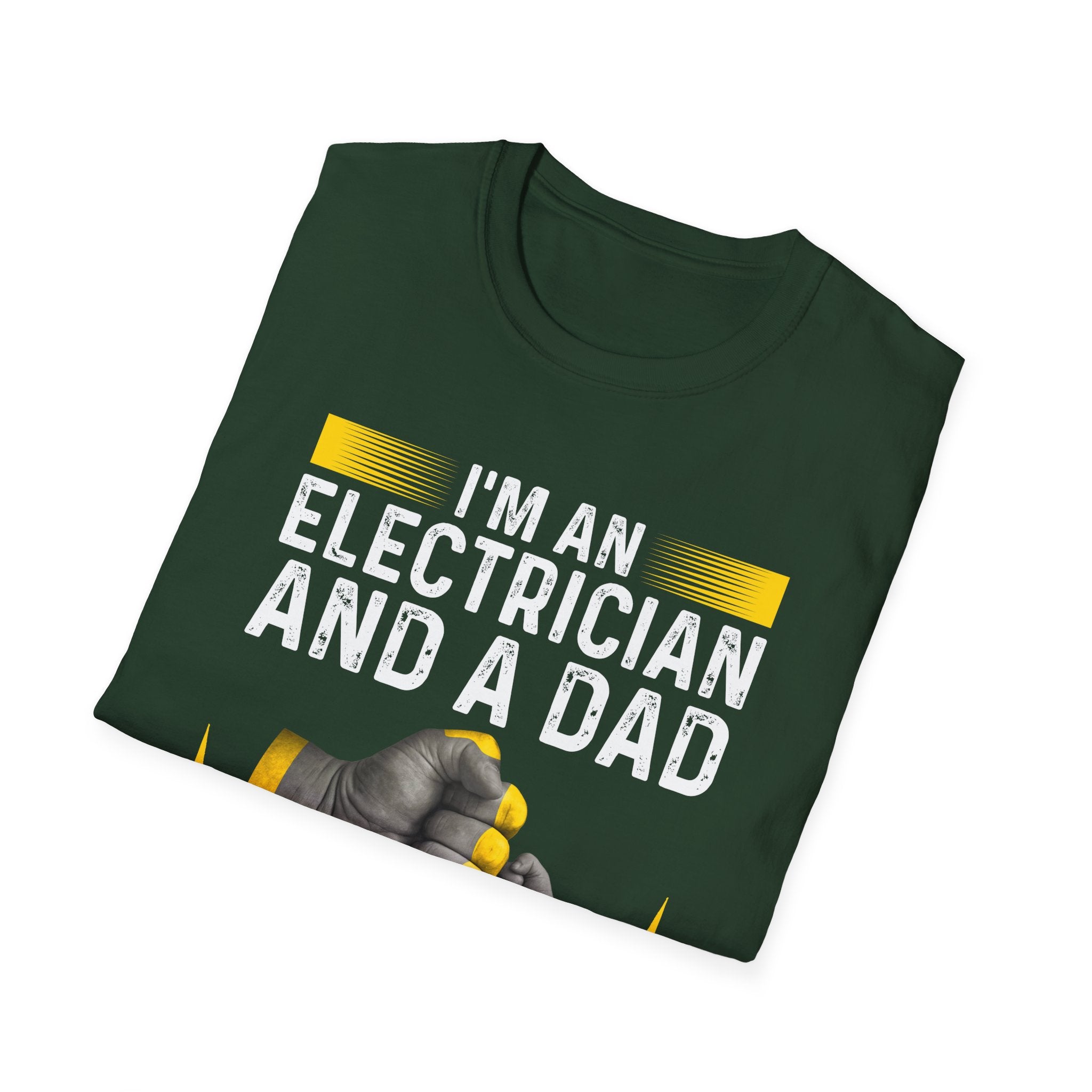 I'm an Electrician and a Dad – Nothing Shocks Me! Funny T-Shirt
