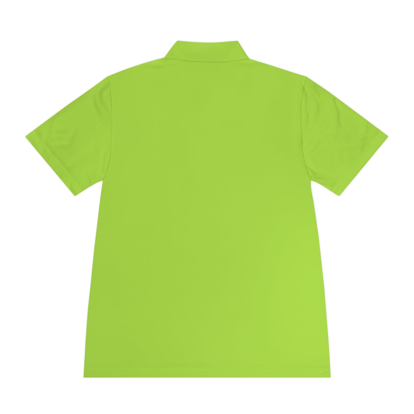 Men's Sport Polo Shirt with Lightning Bolt Design