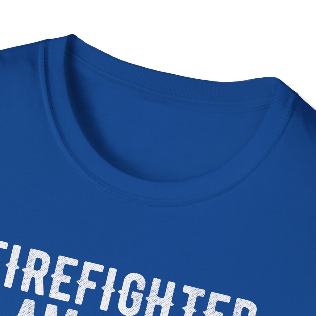 Proud Firefighter Grandpa T-Shirt | Perfect Gift for Grandpas | Casual Comfort