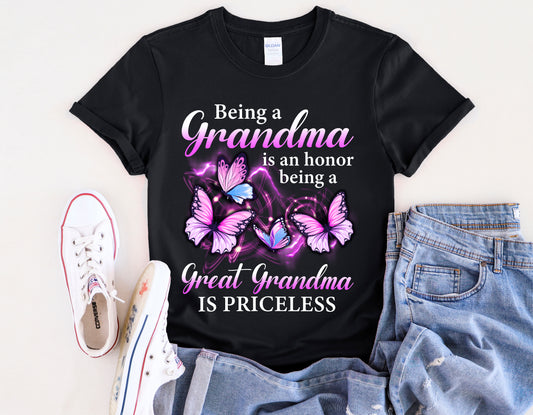 Great Grandma is Priceless Unisex Softstyle T-Shirt
