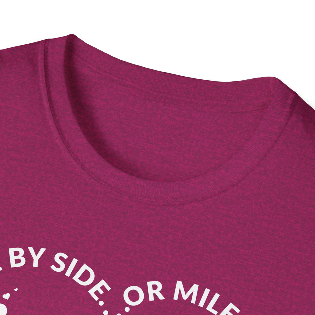 Family Quote Unisex Softstyle T-Shirt - Always Connected by Heart