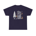 Unisex Campfire Nights Tee, Adventure Shirt, Outdoor Lover's Tee, Nature Apparel, Camping Gift, Fire Pit T-Shirt