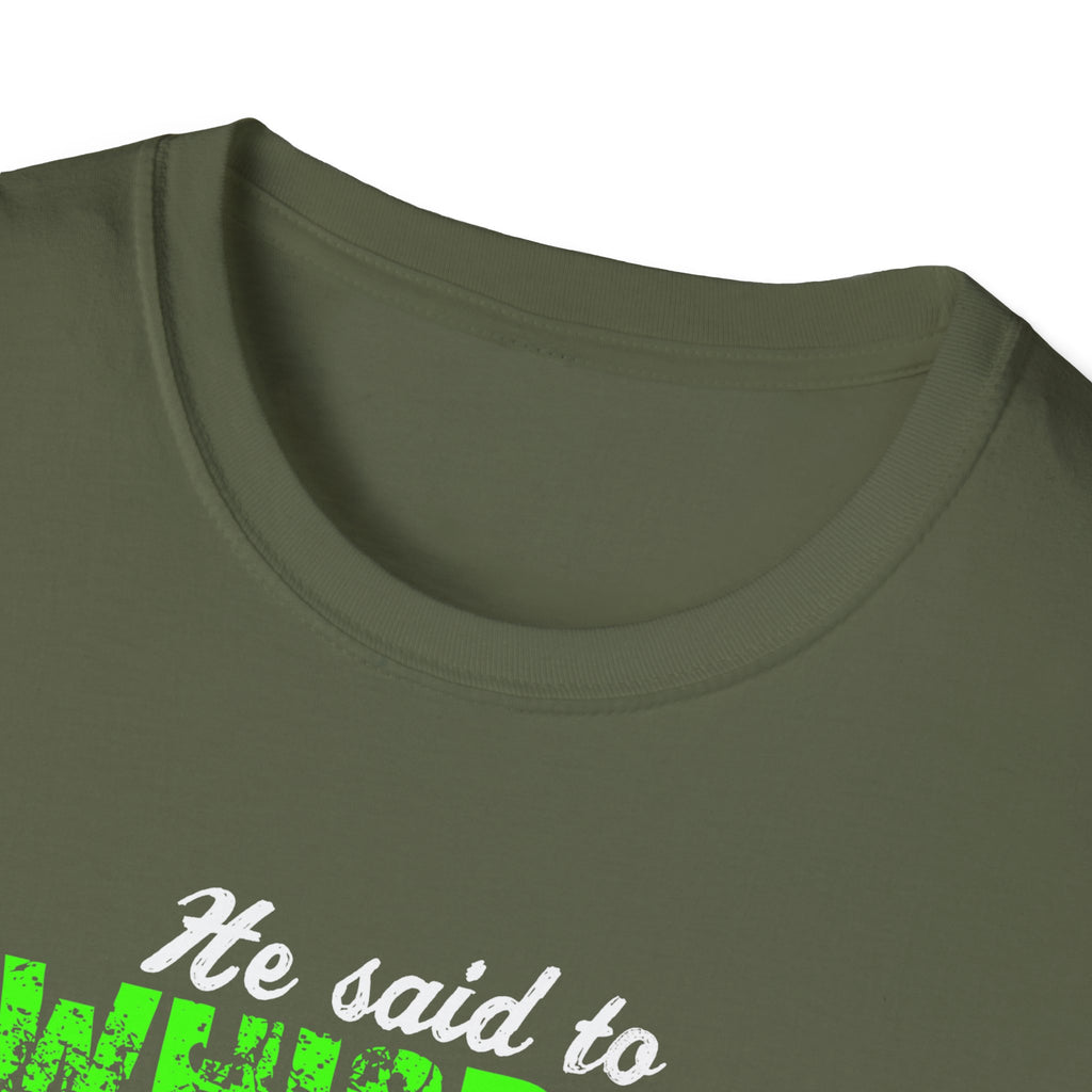 Let's Go Fishing Unisex Softstyle T-Shirt - Perfect Gift for Fishing Enthusiasts
