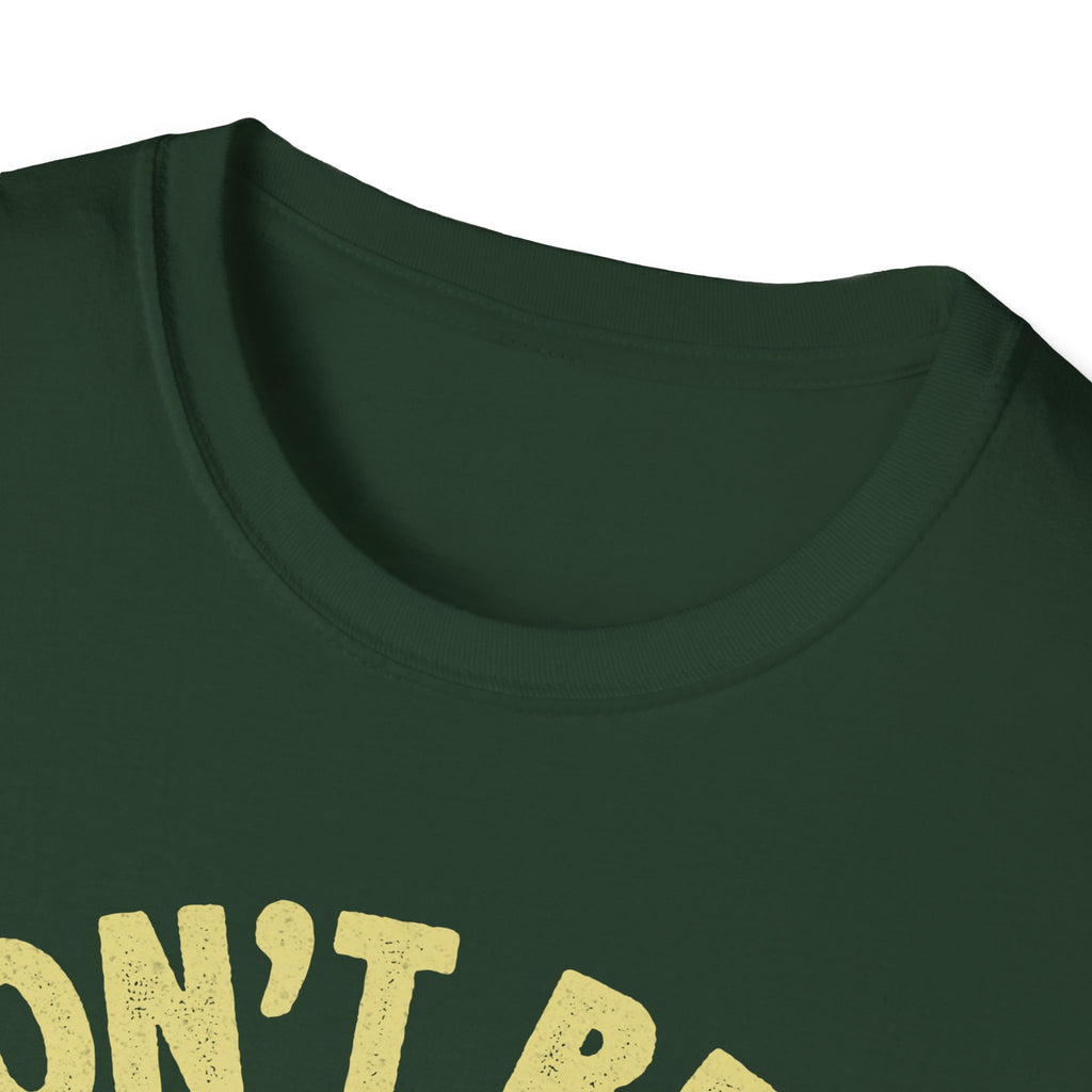 Funny Fishing T-Shirt - Don't Be A Dumb Bass - Unisex Softstyle Tee