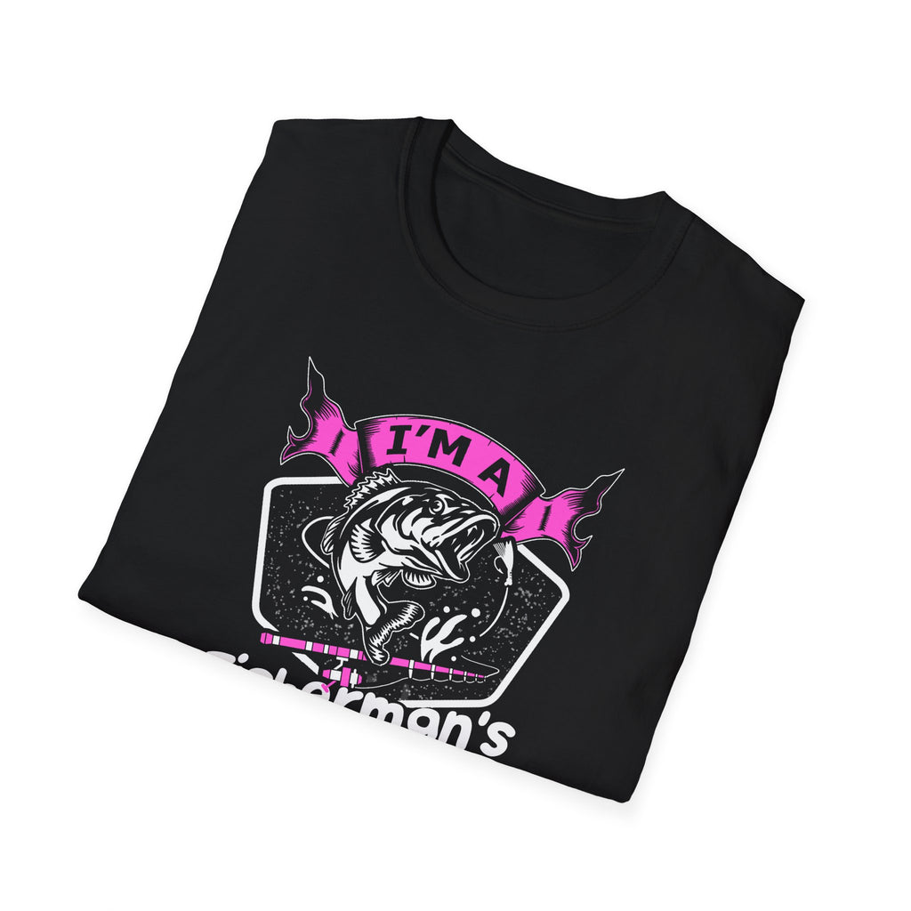Fisherman's Girl Unisex Softstyle T-Shirt - Perfect Gift for Fishing Enthusiasts