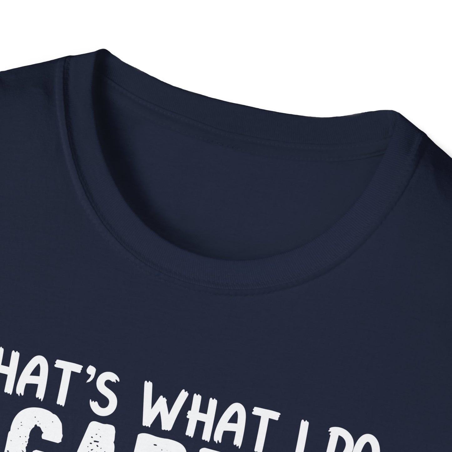 Funny Gardening Dog Lovers Unisex T-Shirt - "That's What I Do" Gardening & Dog Play T-Shirt