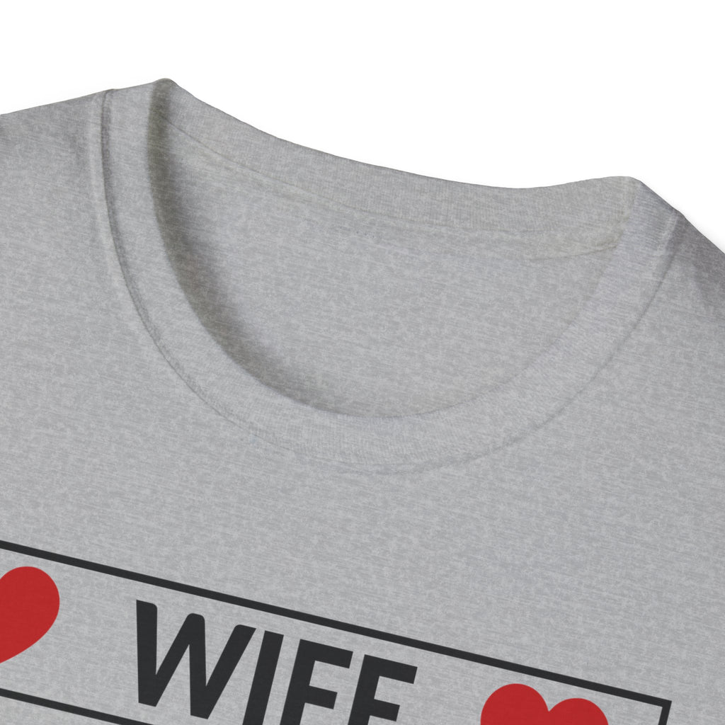 Humorous Wife Nutrition Facts T-Shirt | Perfect Gift for Spouses