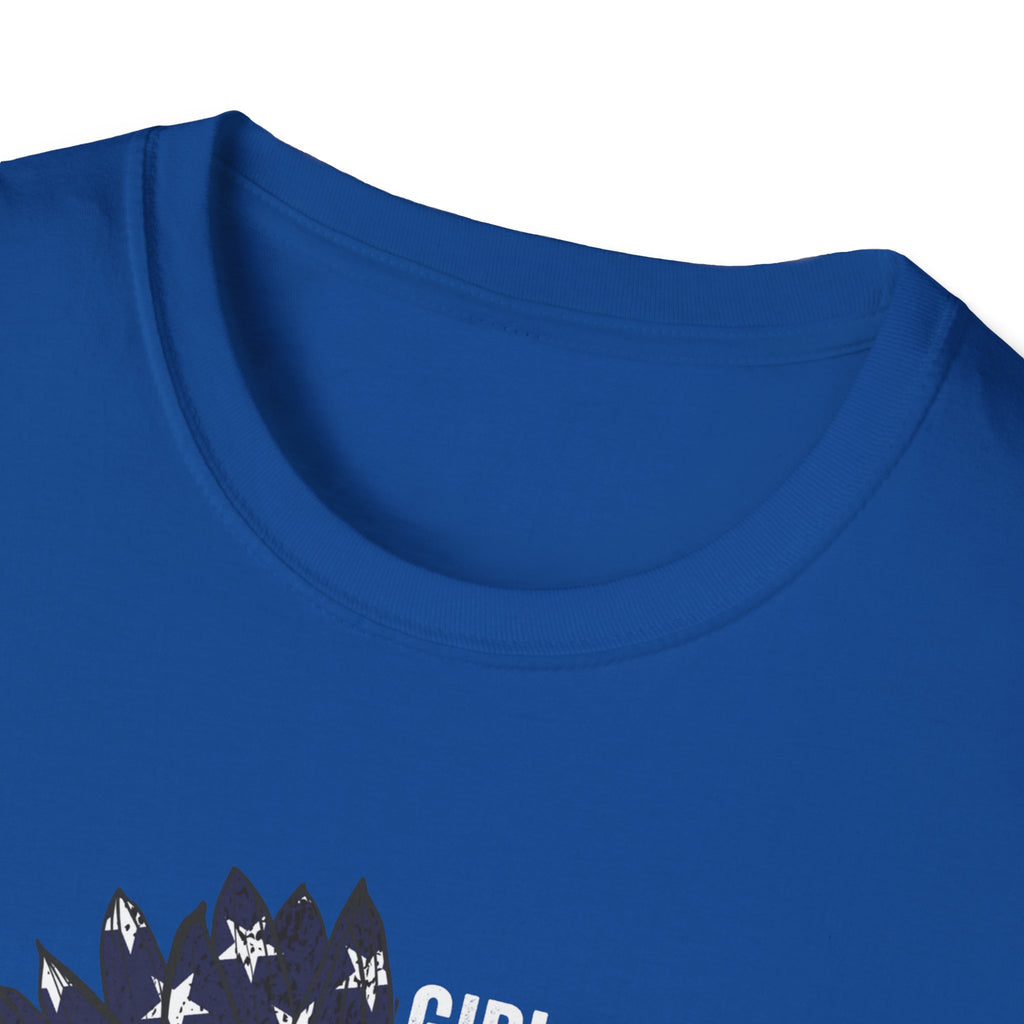 Unisex Softstyle T-Shirt - "Girl Who Likes Hunting & Fishing Aren't Weird" - Perfect for Outdoor Enthusiasts