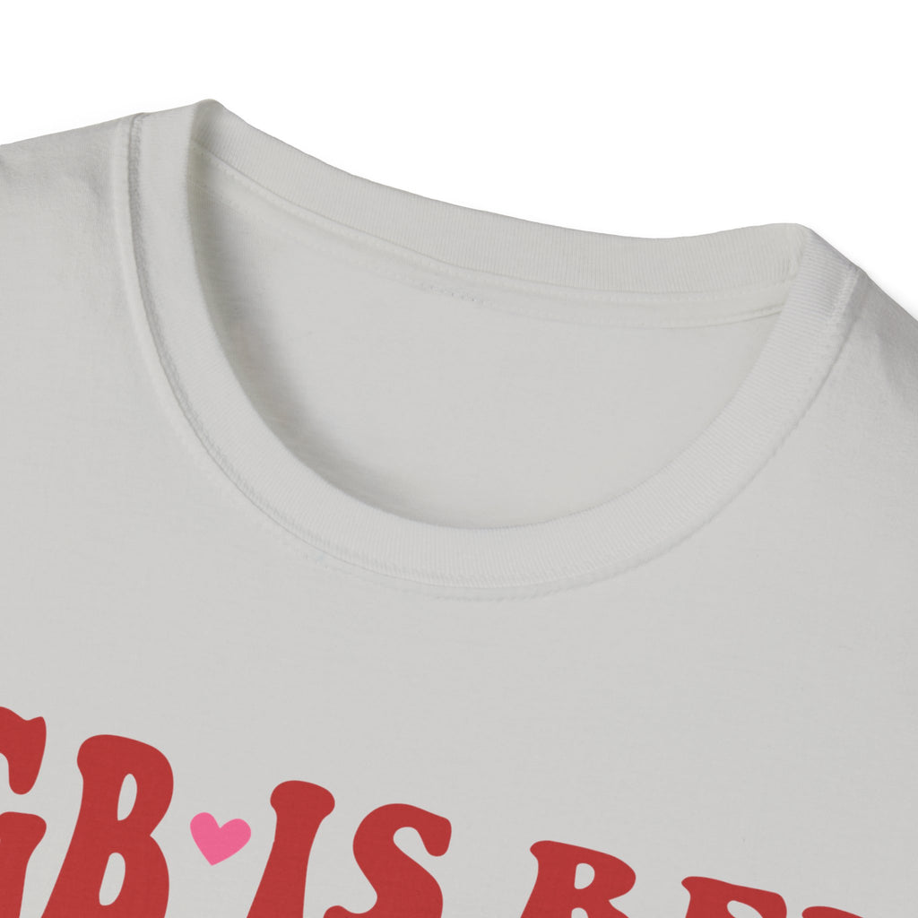 Funny Medical Humor Unisex T-Shirt - "Hgb is Red, Cyanosis is Blue"