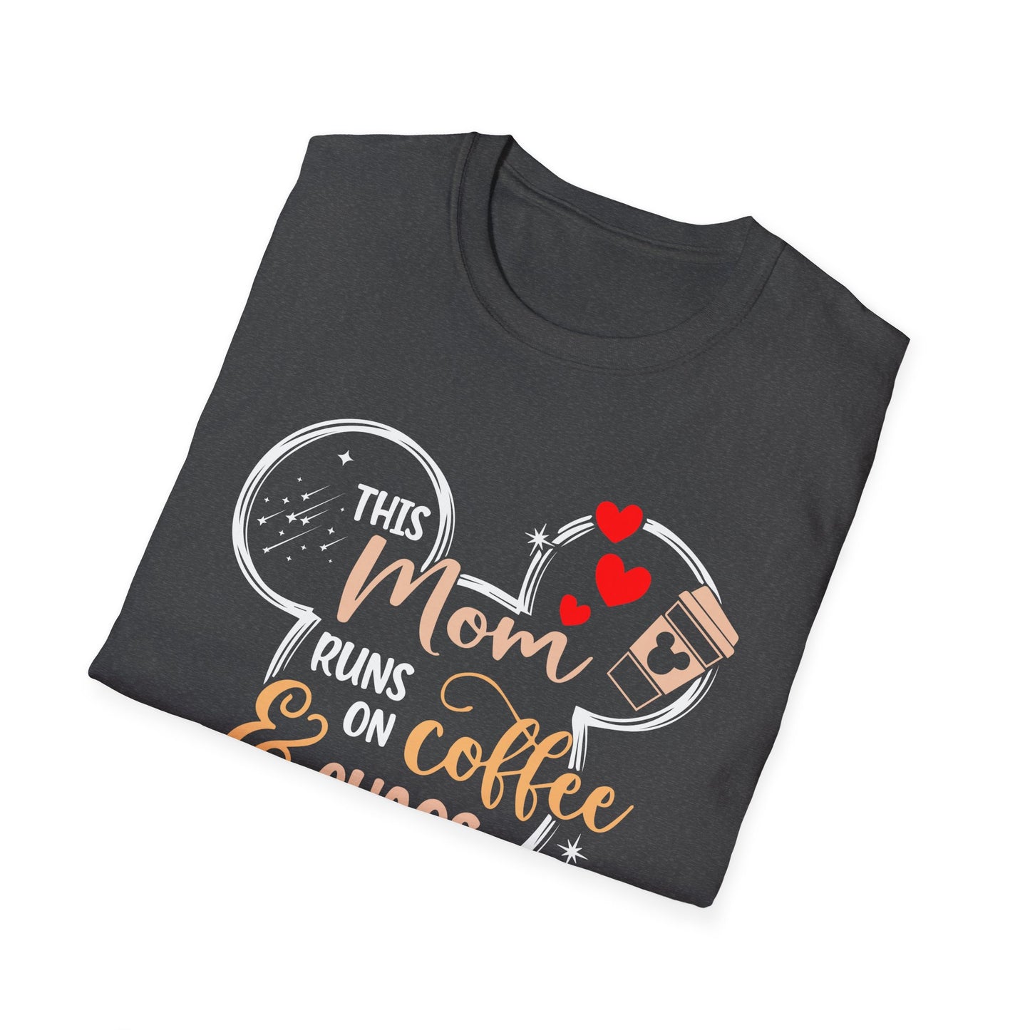 This Mom Runs on Coffee T-Shirt