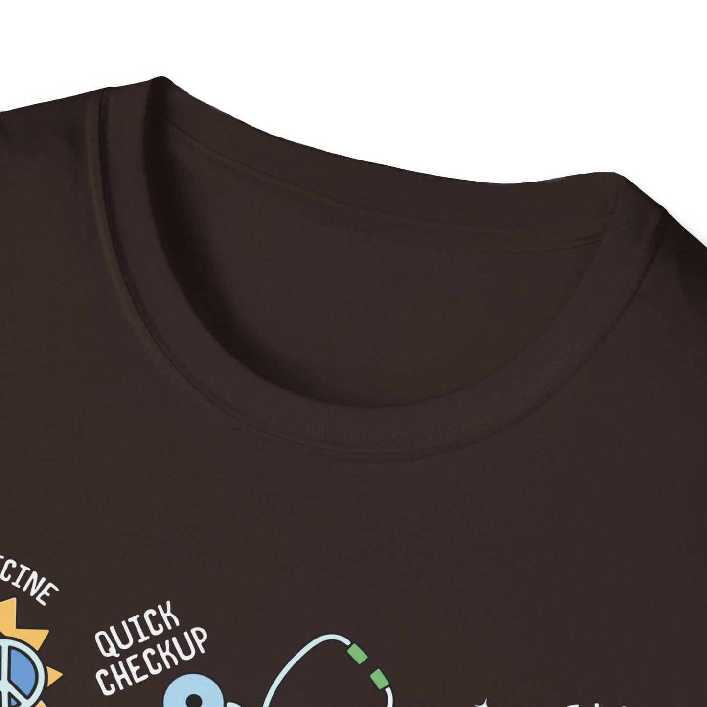 School Nurse Unisex Softstyle T-Shirt - Fun & Colorful Design for Education Professionals