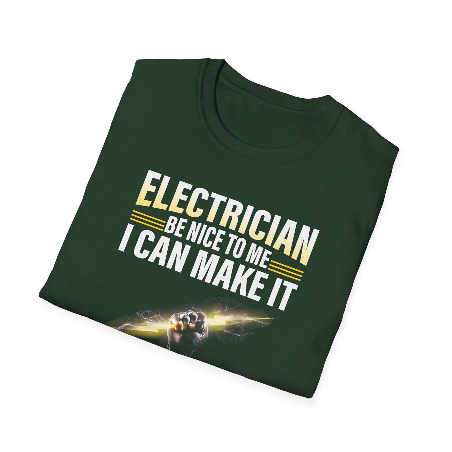 Electrician – Be Nice to Me Funny T-Shirt
