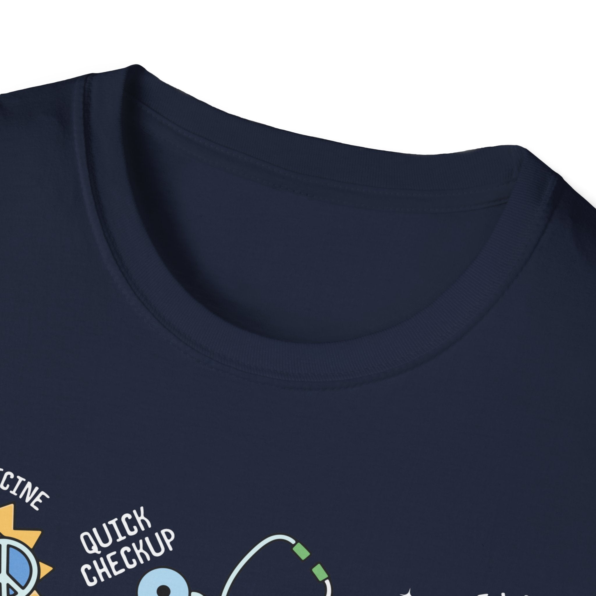 School Nurse Unisex Softstyle T-Shirt - Fun & Colorful Design for Education Professionals