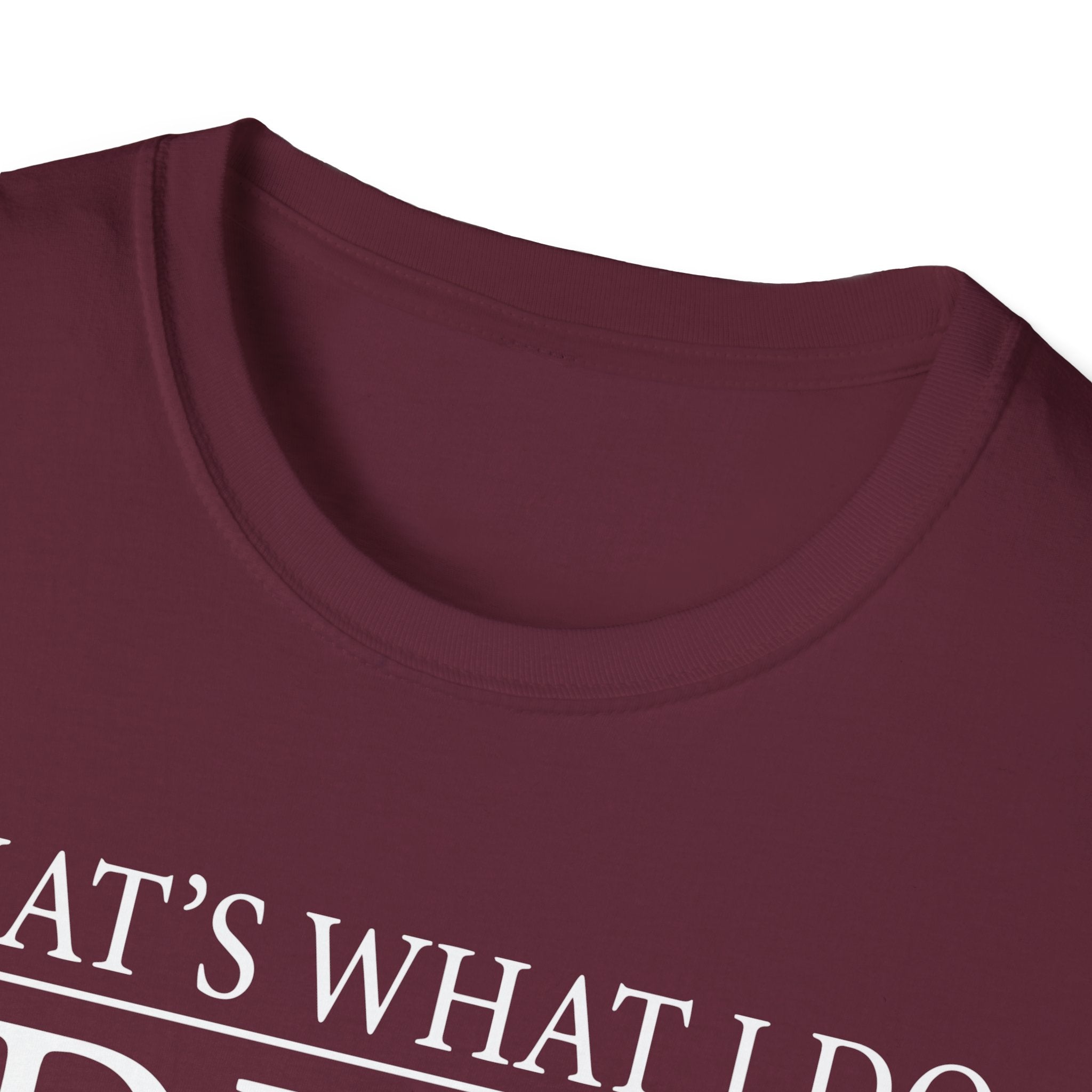 That's What I Do I Drive Wee Woo Truck And I Know Things Firefighter T-Shirt