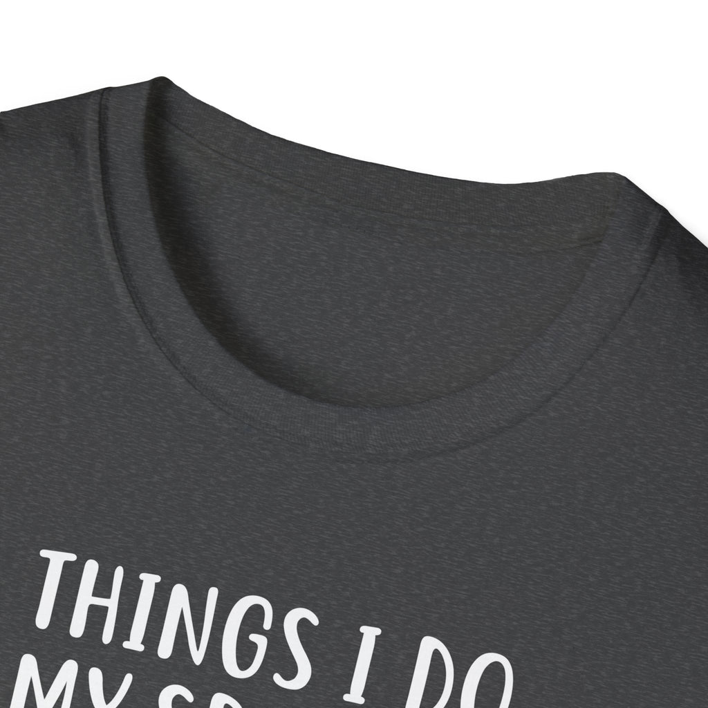 Fishing Enthusiast T-Shirt - "Things I Do in My Spare Time"