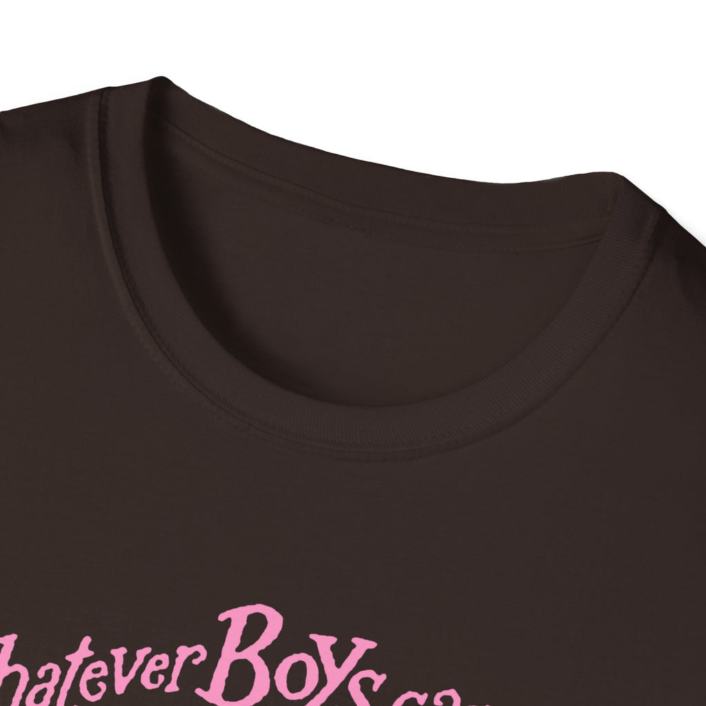 Girls Can Catch Bigger T-Shirt - Fishing Statement Tee for Women