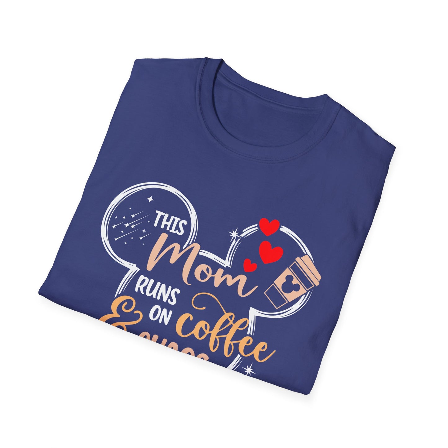 This Mom Runs on Coffee T-Shirt