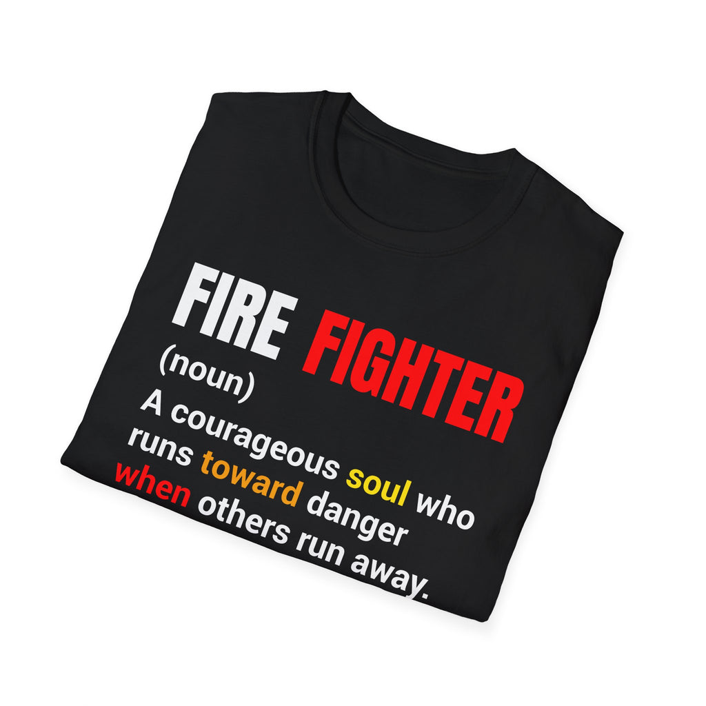 Courageous Soul T-Shirt, Firefighter Gift, First Responder Tee, Inspirational Graphic Tee, Unisex Shirt