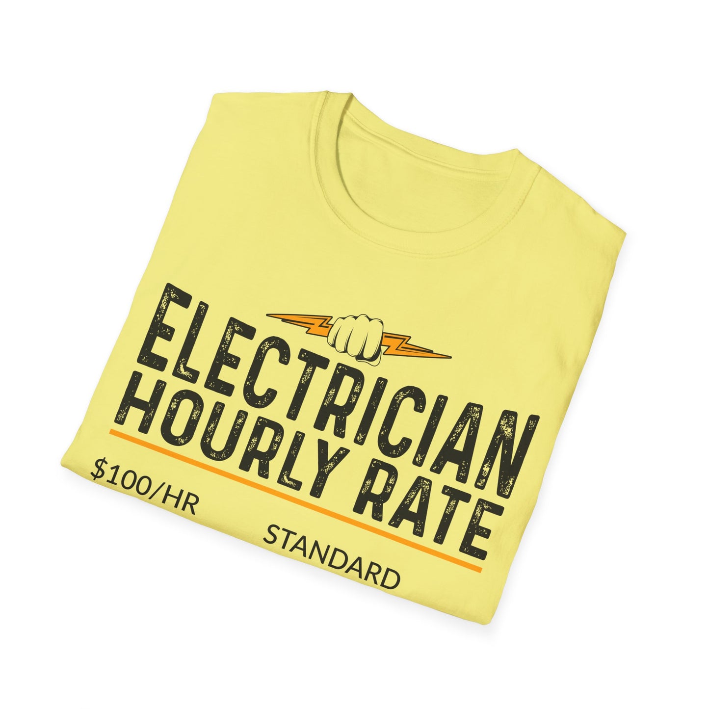 Electrician Hourly Rate Unisex T-Shirt