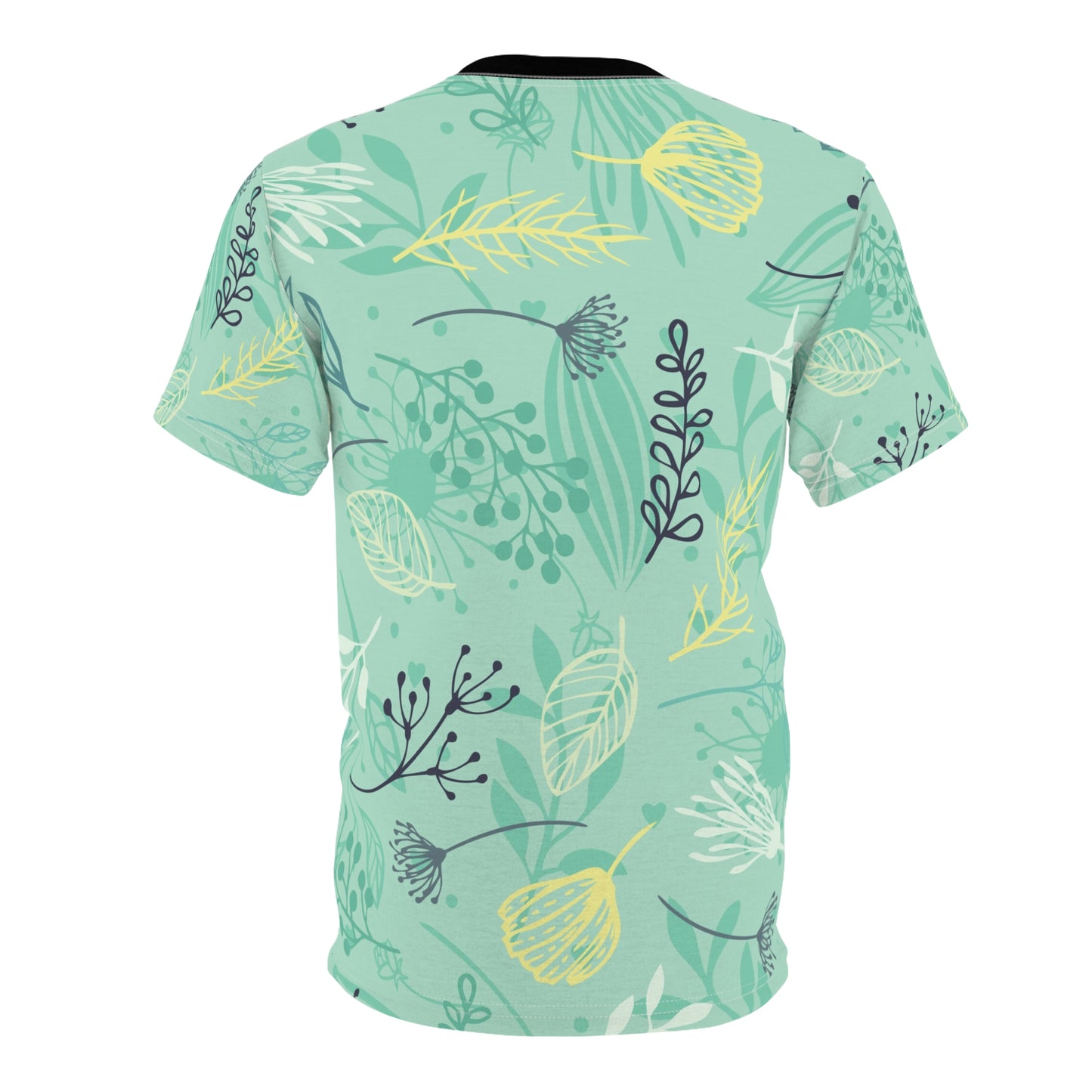 Nature-Inspired Unisex Cut & Sew Tee - Fresh Floral Design