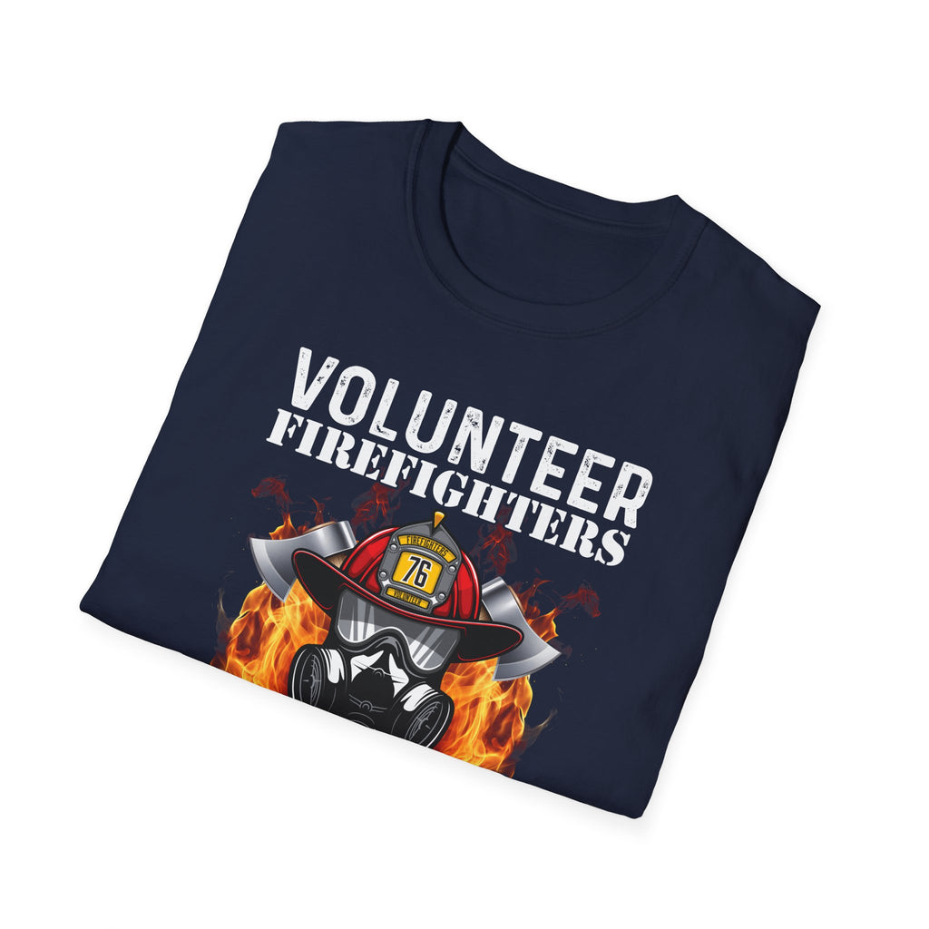 Volunteer Firefighters Graphic T-Shirt | Do It For Free